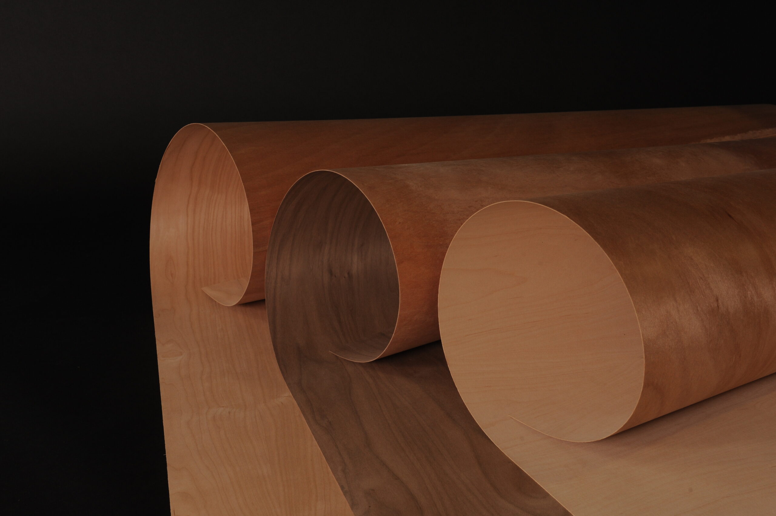 Sheets of wood veneer edgebanding