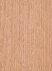 24 in x 24 in Red Oak Wood Veneer with 10 mil Paper Backer