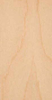 Birch White Flat Cut